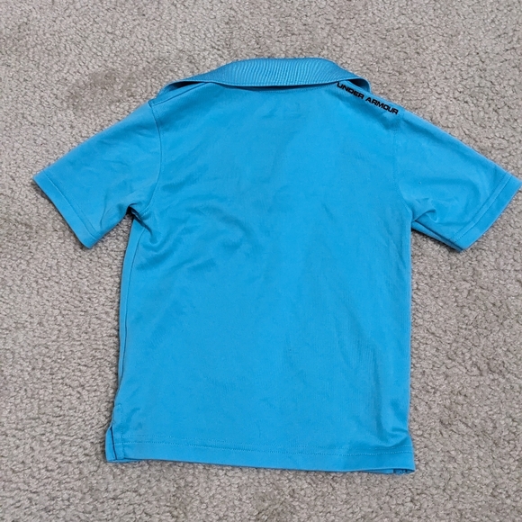 Under Armour Toddler Boys Blue Polo 2T - Picture 3 of 3